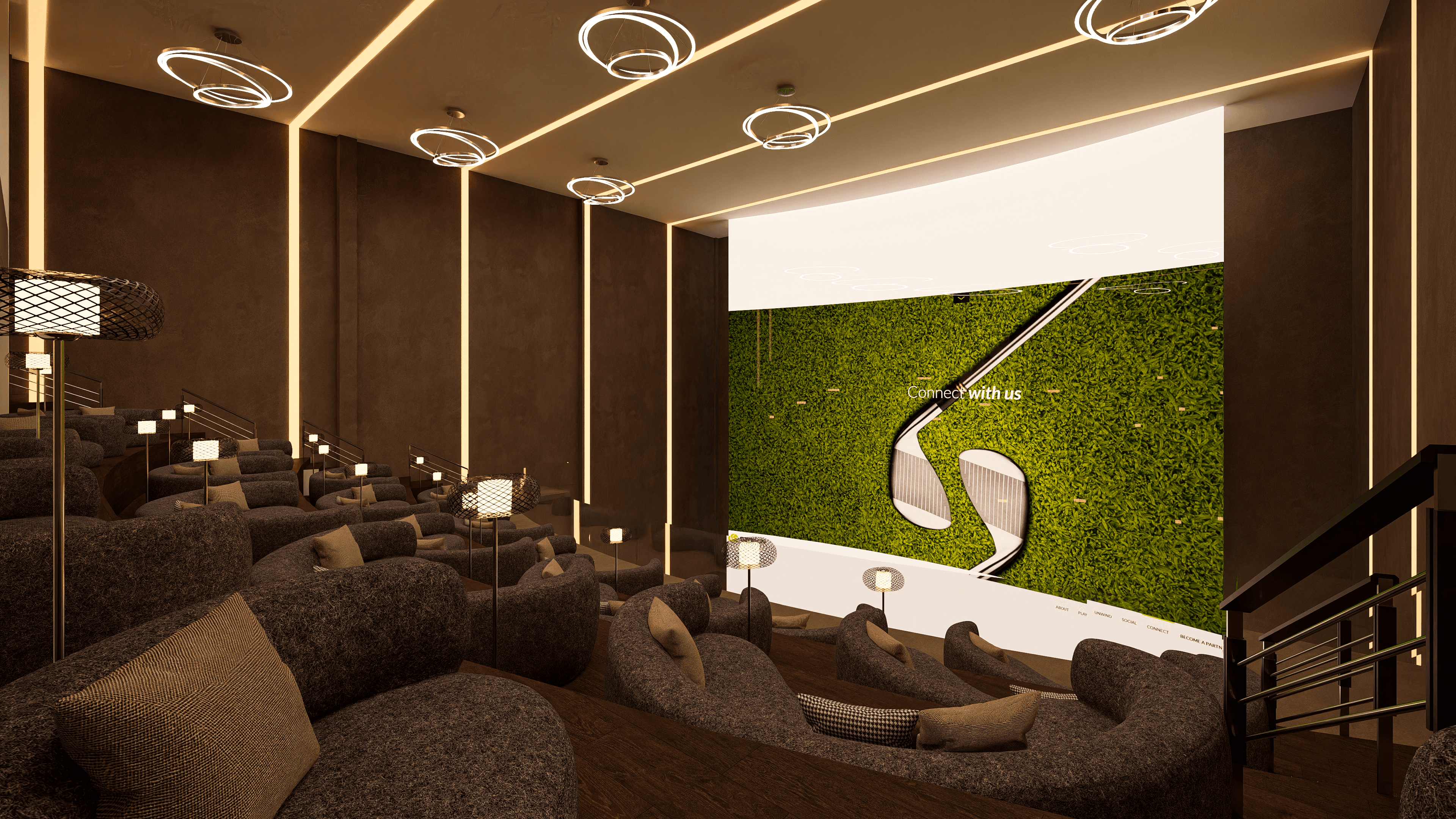 The Big Game, Bigger: Inside STRIKIN’s Mega-Screening Lounge